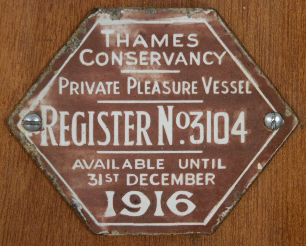 licence plate River & Rowing Museum